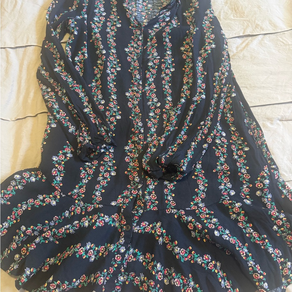 Floral Long Sleeve Dress